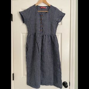 Pyne and Smith Indigo Stripe